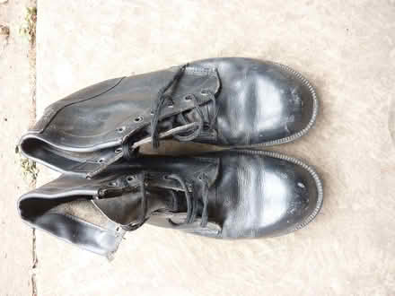 Photo of free size 12: boots, Cotton Trader suede slip-ons, Aldi crocs (Purley CR8) #1