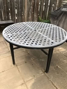 Photo of free Black Garden Table (East end Orleans) #1