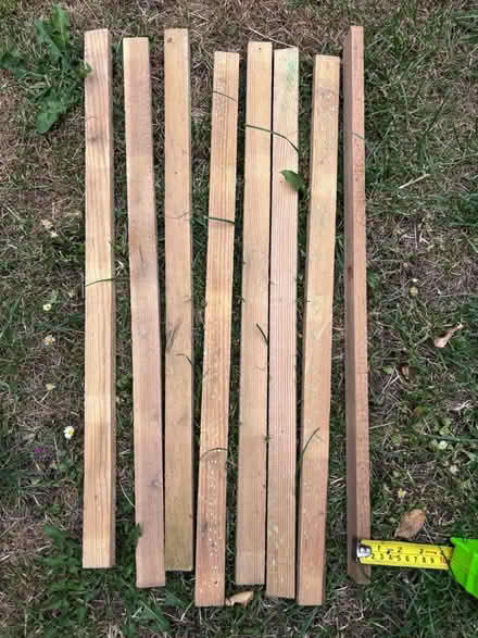 Photo of free 8 tanalised fencing pieces (CB4) #2