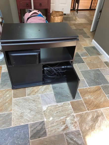 Photo of free TV stand with storage (Berlin, MA (Solomon Pond Mall)) #2