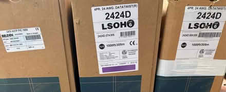 Photo of free Cat 6+ network cable reels (Kingston KT1) #2