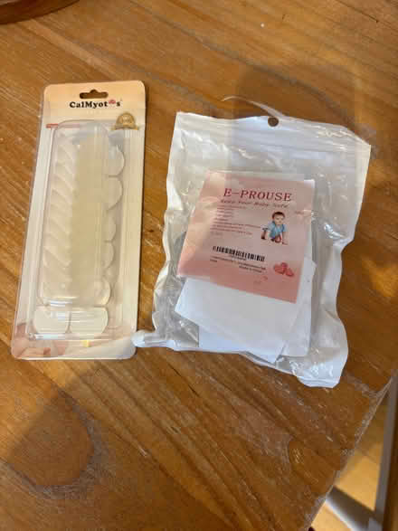 Photo of free Baby proofing bits - corner protectors etc (Romsey Ward CB1) #1