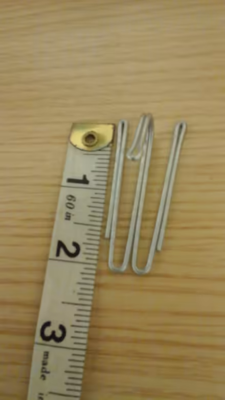 Photo of free Large metal curtain hooks (G41 3XH) #2