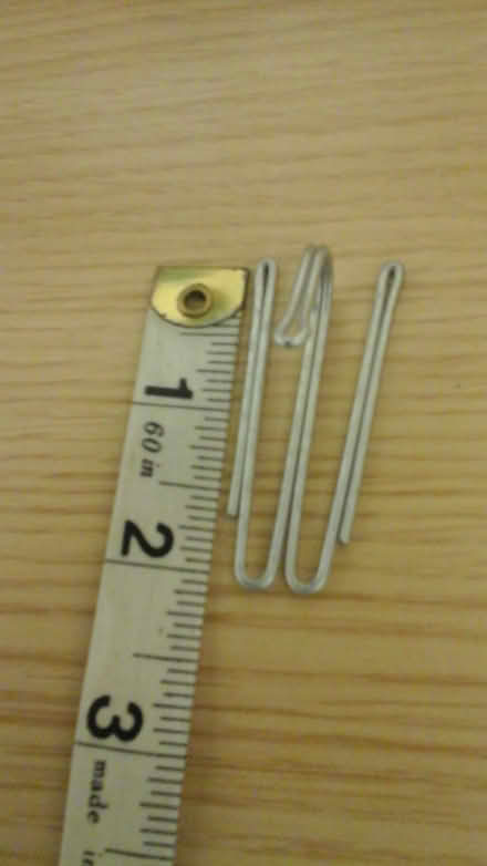 Photo of free Large metal curtain hooks (G41 3XH) #2