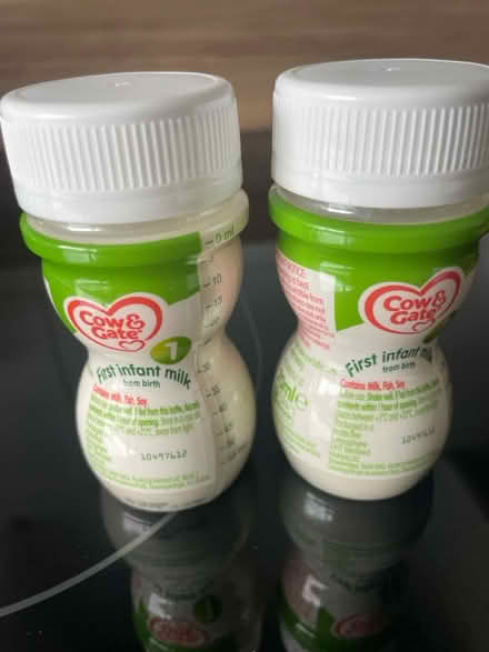 Photo of free 2x70ml Cow&Gate First milk (Edenbridge) #2