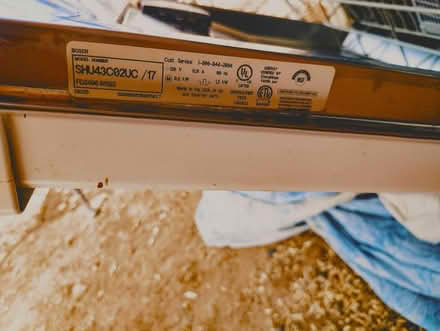 Photo of free BOSCH Dishwasher - parts/repair (north east corner of Tempe) #2