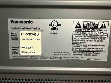 Photo of free 55” High Def Plasma TV (Azusa, CA) #4