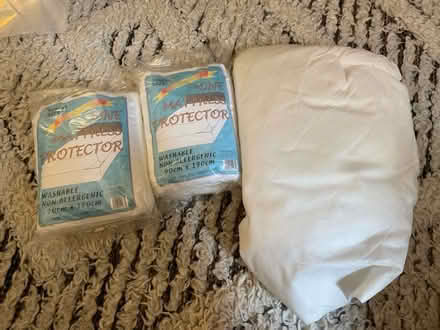 Photo of free Single bed mattress protectors x3 (Acton W3) #1