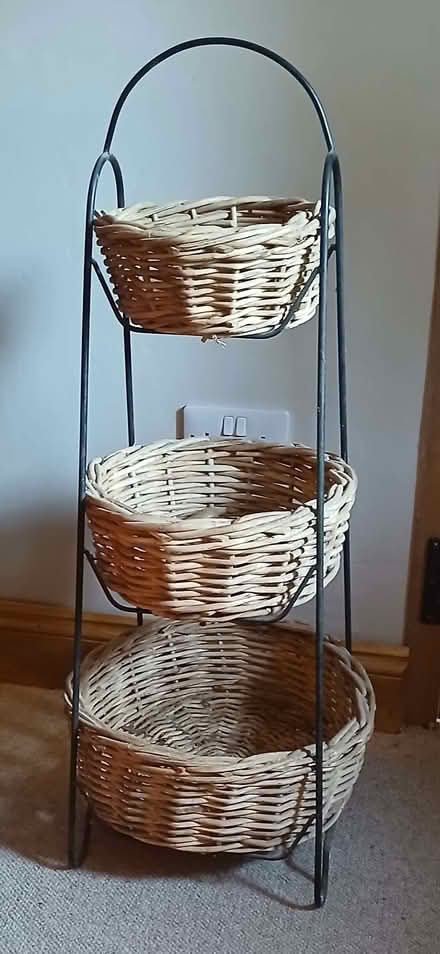 Photo of free 3-tier basket stand (Crosby Ravensworth CA10) #1