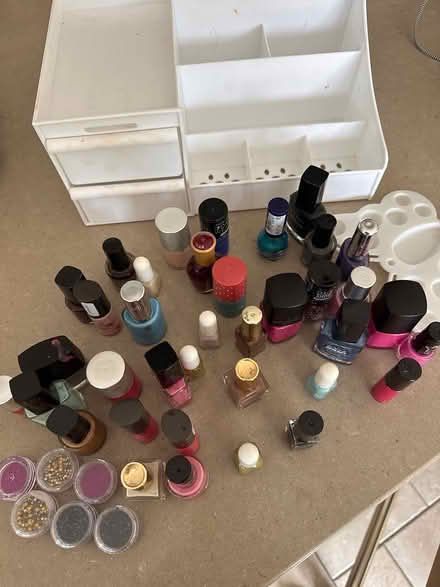 Photo of free Large selection of nail polish etc (Poulner, Ringwood) #1