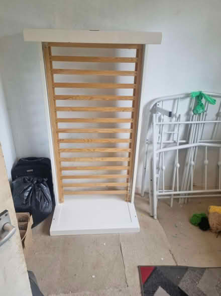 Photo of free Silver cross bed (Upton) #2