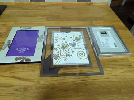 Photo of free 3 Silver Photo Frames (Grangeway area NN10) #4