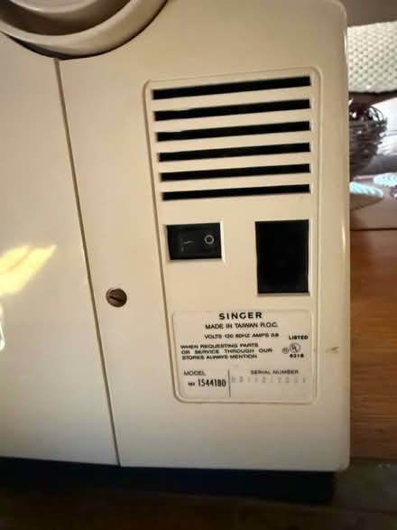 Photo of free Singer Sewing Machine (Tonawanda) #2