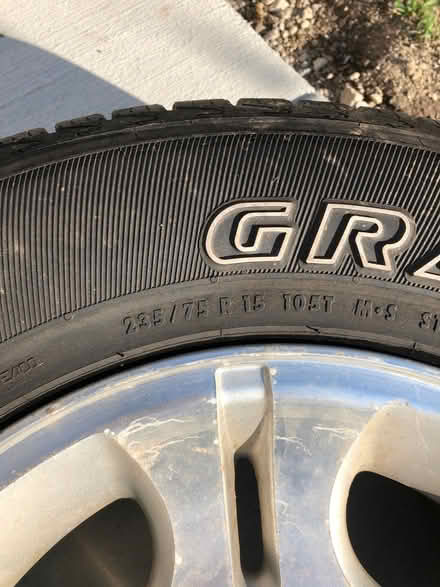 Photo of free 15 inch tire and wheel (Unincorporated, Wheaton) #1