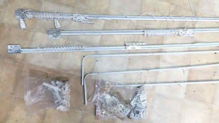 Photo of free Expandable Metal Curtain Rails with Valance Rail (Bisley GU24) #1