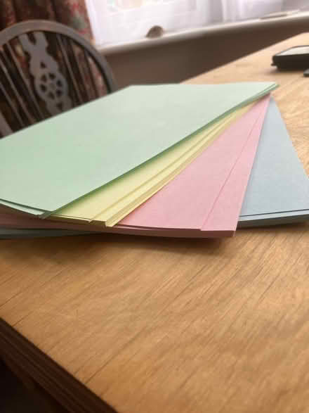 Photo of free Thick craft paper (Parkstone, Poole. BH14.) #2