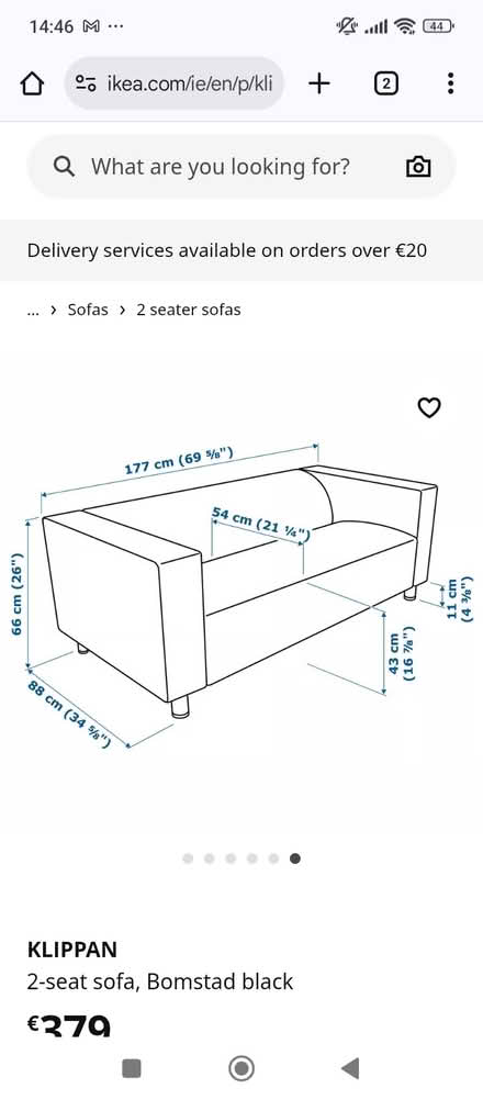 Photo of free 2 sofas (Citywest tallaght) #2