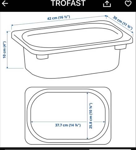 Photo of free IKEA Trofast storage boxes/trays(not the frame) (Hanover BN2) #2