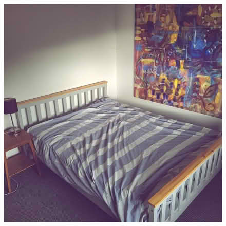Photo of free Teenagers double bed frame and mattress (Woodingdean BN2) #1