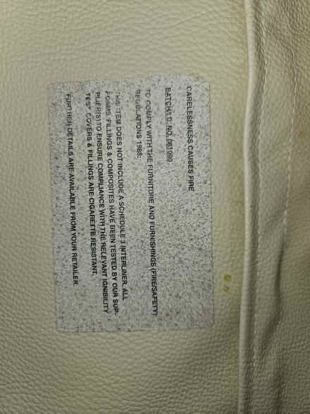 Photo of free Cream leather lounge chairs (Townsend BH8) #3