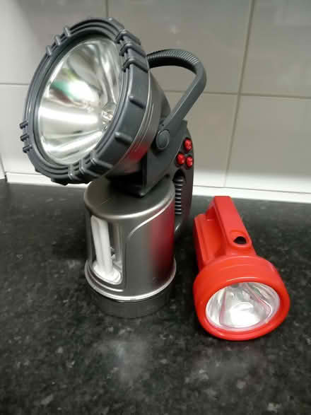 Photo of free Pair of large torches (Darley. DE1) #3