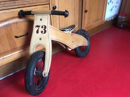 Photo of free wooden balance bike (Burntisland KY3) #1