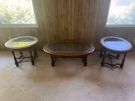 Photo of free Coffee Table + 2 end tables (Rancho Yolo - Pole Line & 5th) #1