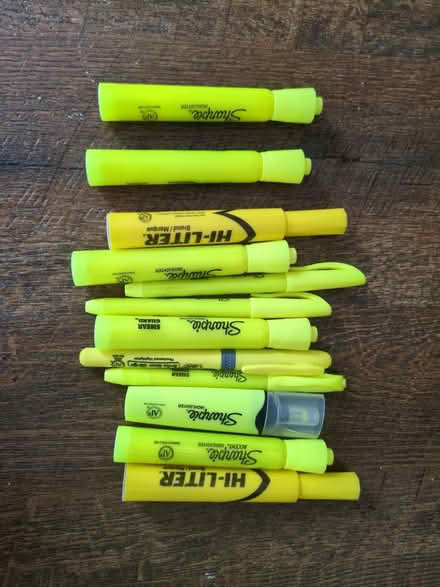 Photo of free Yellow Highlighters (Midtown Kingston) #1