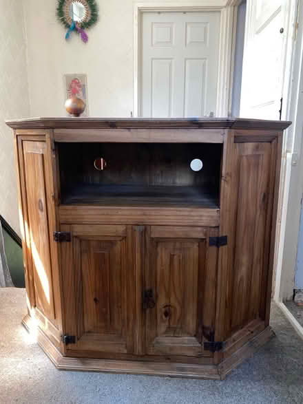 Photo of free Mexican Pine TV Unit (Wardley, Gateshead, NE10) #1