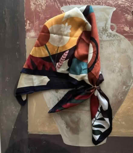 Photo of Silk square scarf (Highams Park E4) #1