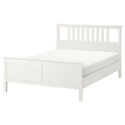 Photo of free Ikea Hemnes double bed - white (KT3 - Motspur Park) #2