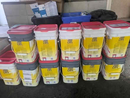 Photo of free Cat litter containers (Hunt Club) #1