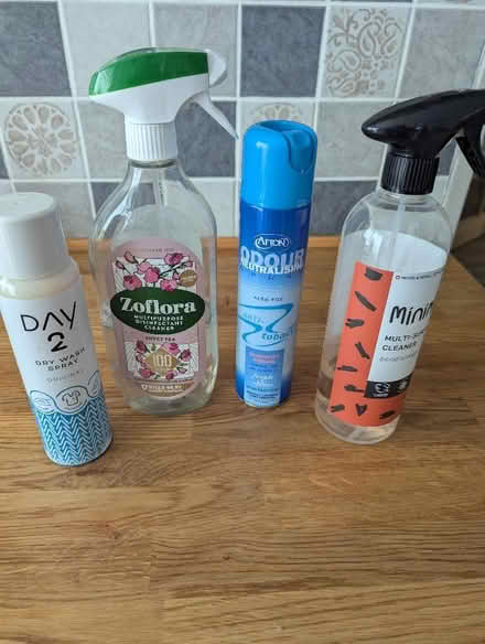 Photo of free Collection of house cleaning items ( part used) (Grangeway area NN10) #1