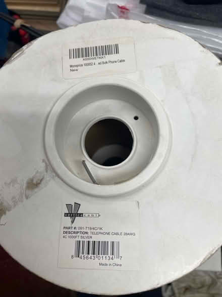 Photo of free Telephone cable/wire (Bancroft Middle School SL) #2