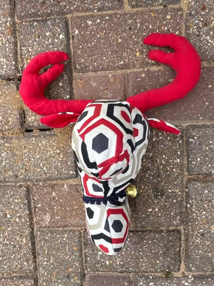 Photo of free Hand stitched deers head (Littleham) #1