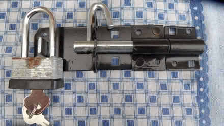 Photo of free Brenton bolt and padlock (Wilmslow SK9) #1