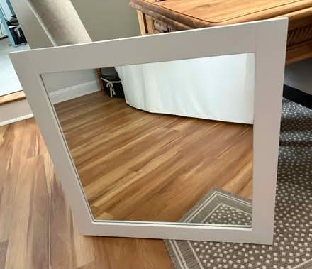 Photo of free White framed mirror (Red Top and Riva Ridge) #2