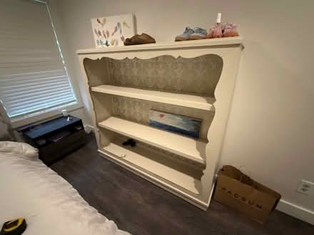 Photo of free solid xl Thomasville bookcase (Downtown Bellevue) #1