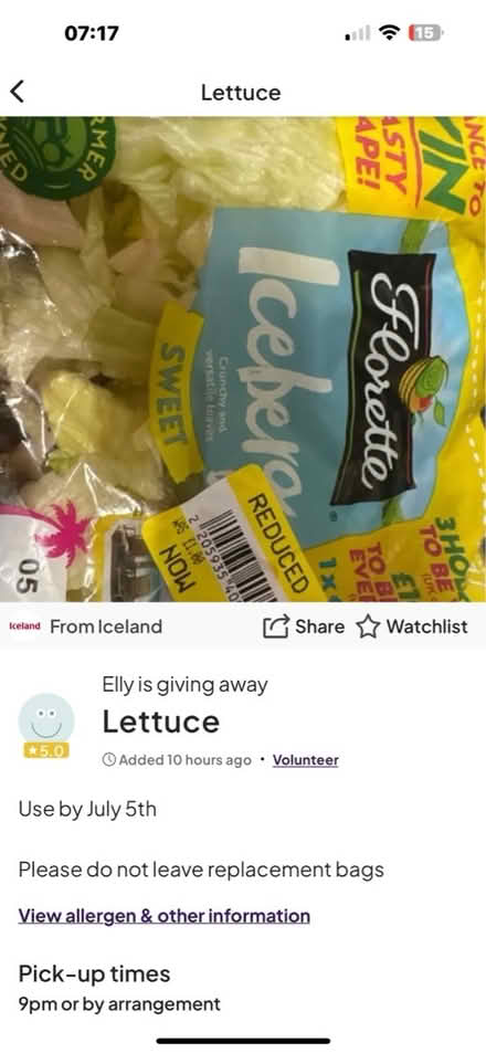 Photo of free Food (Loughton ig10 2ad) #1