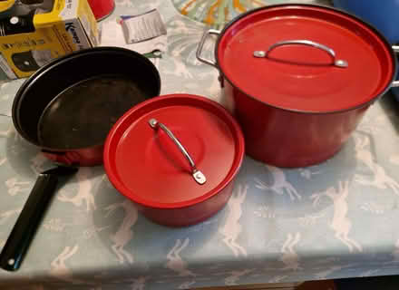 Photo of free Camping family cookset and kettle (Arborfield Garrison RG2) #1
