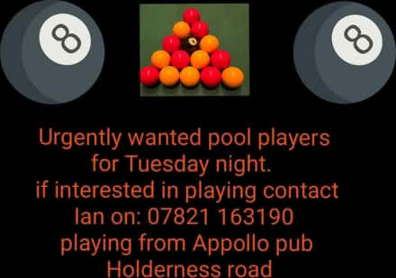 Photo of Pool players (Hull) #1