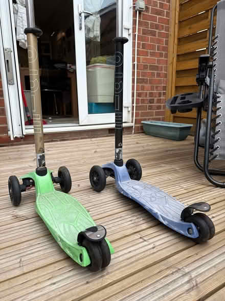 Photo of free Children’s scooters (Mudchute E14) #1