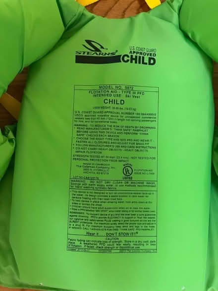 Photo of free Child life preservers (Haggerty and 7 mile) #3