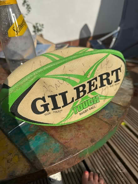 Photo of free Touch Rugby Ball needs inflating (Wheathampstead AL4) #1