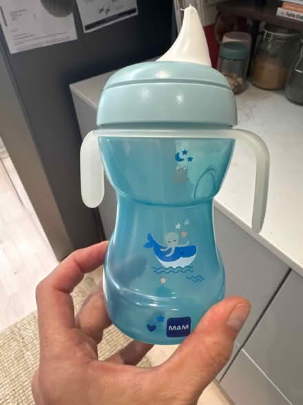 Photo of free Mam sippy cup and container (Whetstone N20) #1