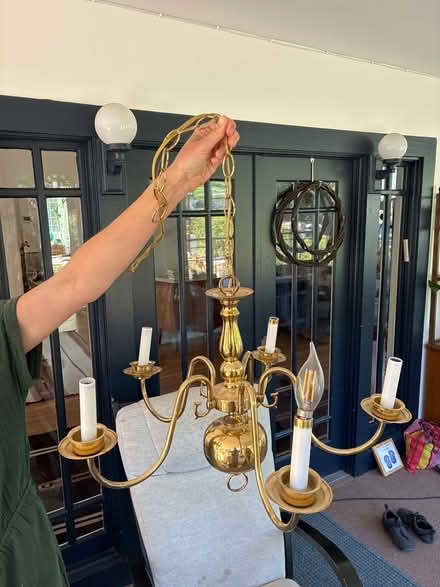 Photo of free Old chandelier (Downtown) #2
