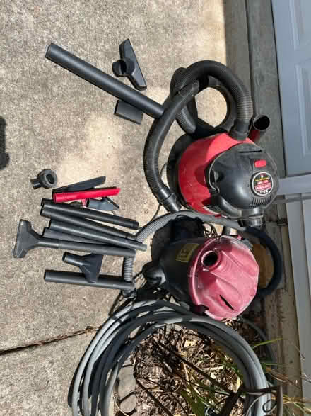 Photo of free Two shop vacs (Countryside) #1