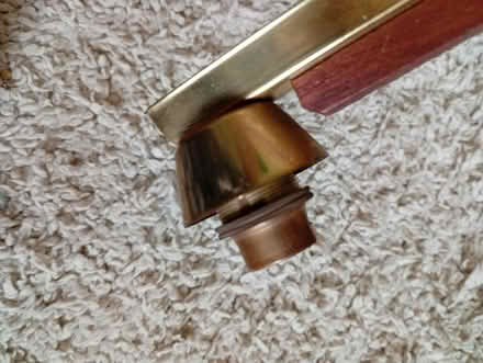 Photo of free Mid Century Teak Brass Light (Buxworth SK23) #2
