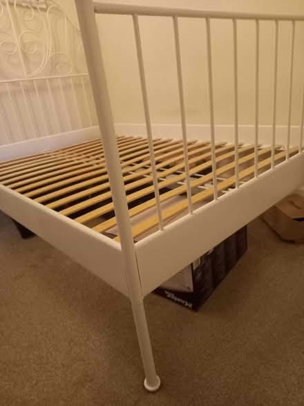 Photo of free IKEA metal frame bed (Birmingham) #4