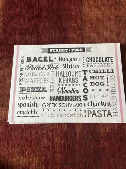 Photo of free Paper placemats (Bradley Stoke) #1